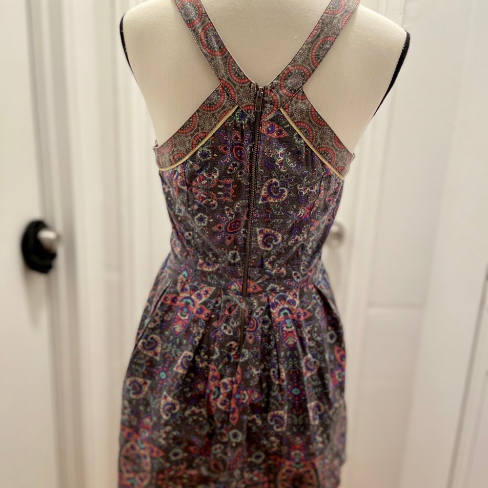 Vintage American Eagle Paisley Yoke Dress - Picture 6 of 8